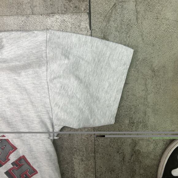 Vintage 90’s OSU Ohio State Buckeyes Gray Spell Out Tee Shirt Size XL - Picture 5 of 6